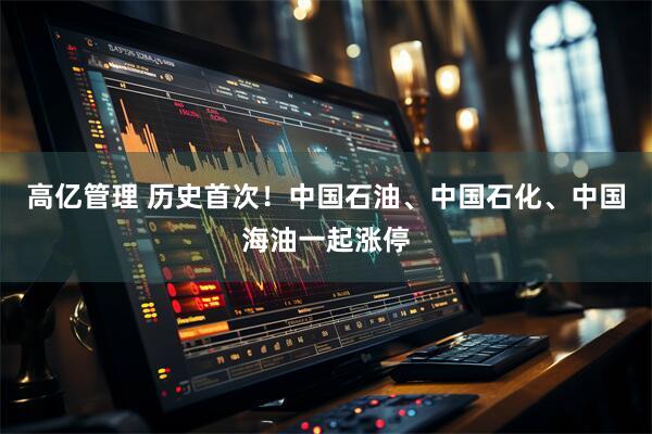 高亿管理 历史首次！中国石油、中国石化、中国海油一起涨停