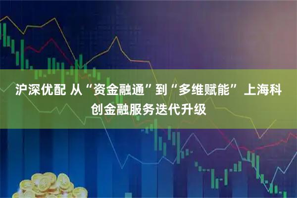 沪深优配 从“资金融通”到“多维赋能” 上海科创金融服务迭代升级