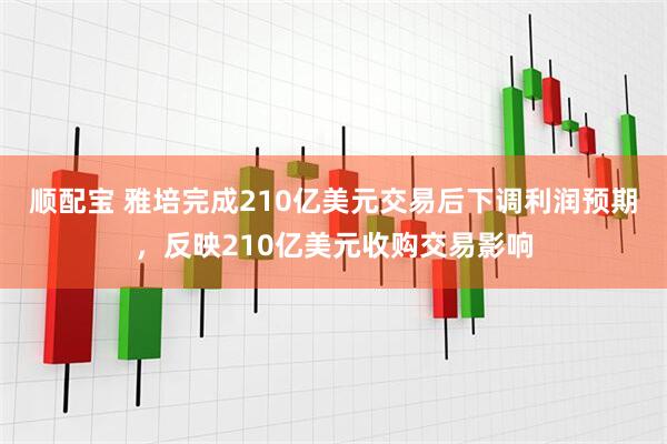 顺配宝 雅培完成210亿美元交易后下调利润预期，反映210亿美元收购交易影响