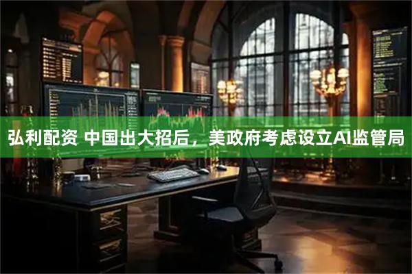 弘利配资 中国出大招后，美政府考虑设立AI监管局